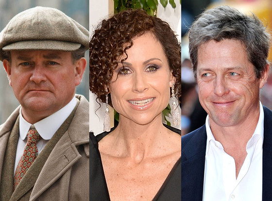 Minnie Driver, Hugh Grant, Hugh Bonneville, Downton Abbey Minnie Driver, Hugh Grant, Hugh Bonneville, Downton Abbey